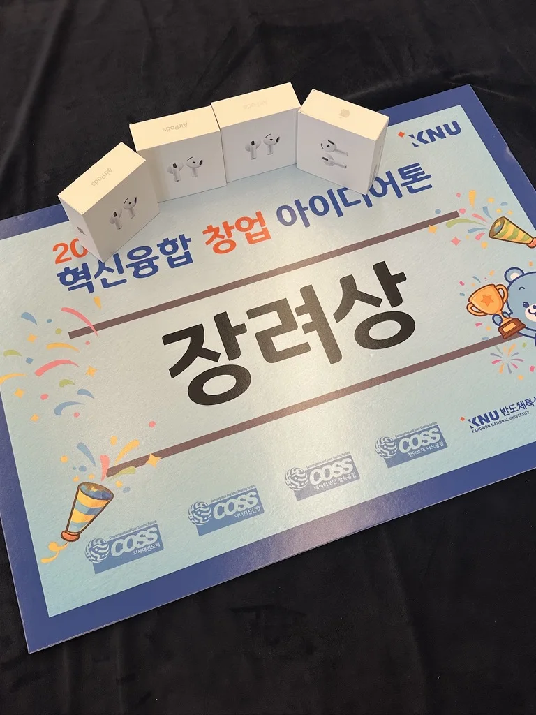 PilloSuffer 혁신융합 창업 아이디어톤 장려상 수상 기록